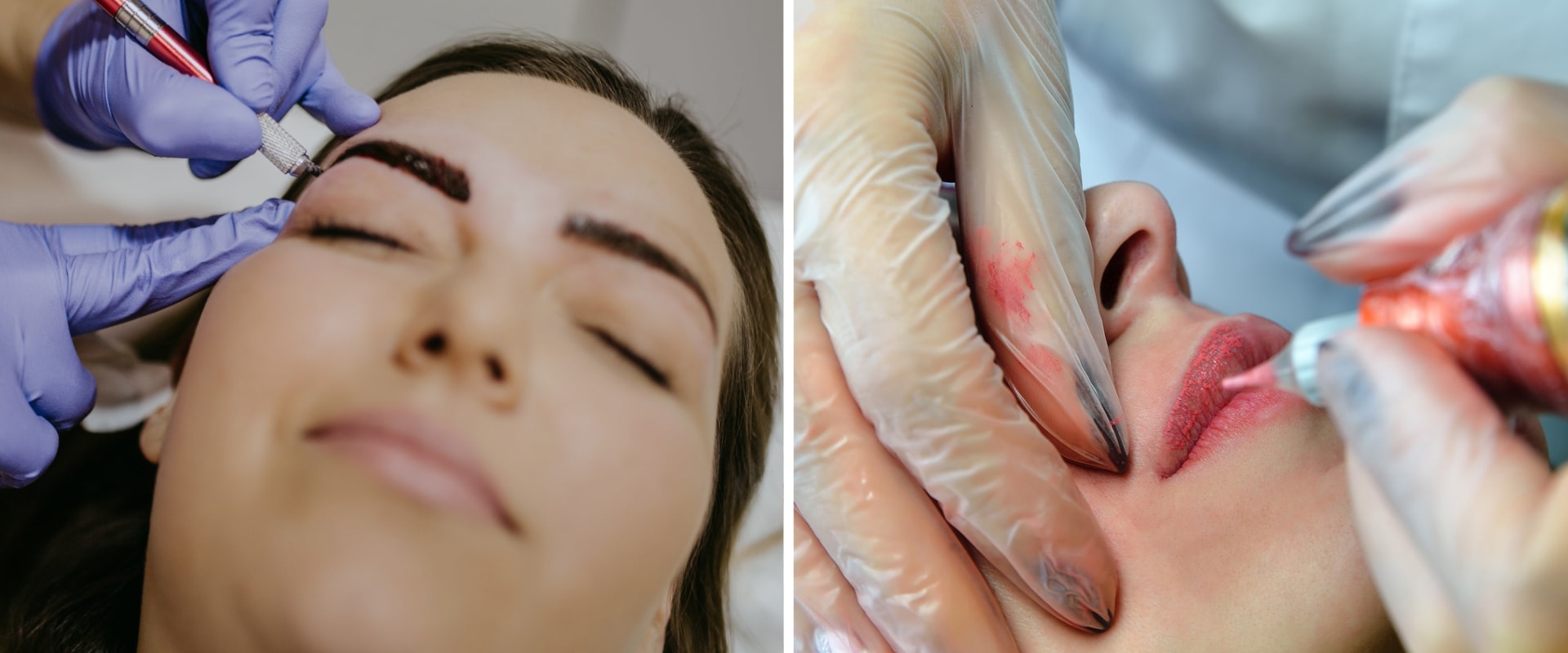 What does permanent makeup include?